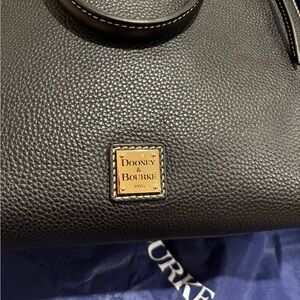 Dooney & Bourke Textured Black Satchel